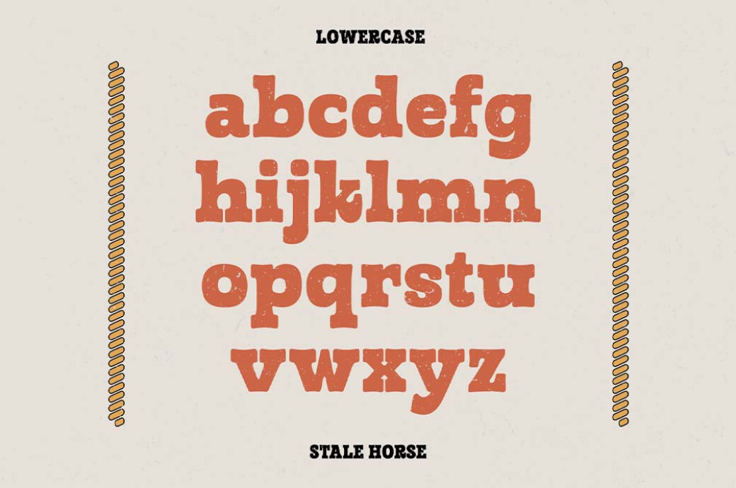 Stale Horse | Western Typeface