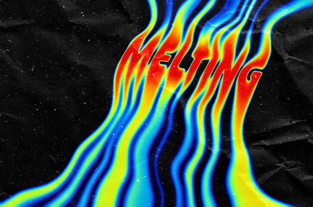 Heatmap Acid Text Effect