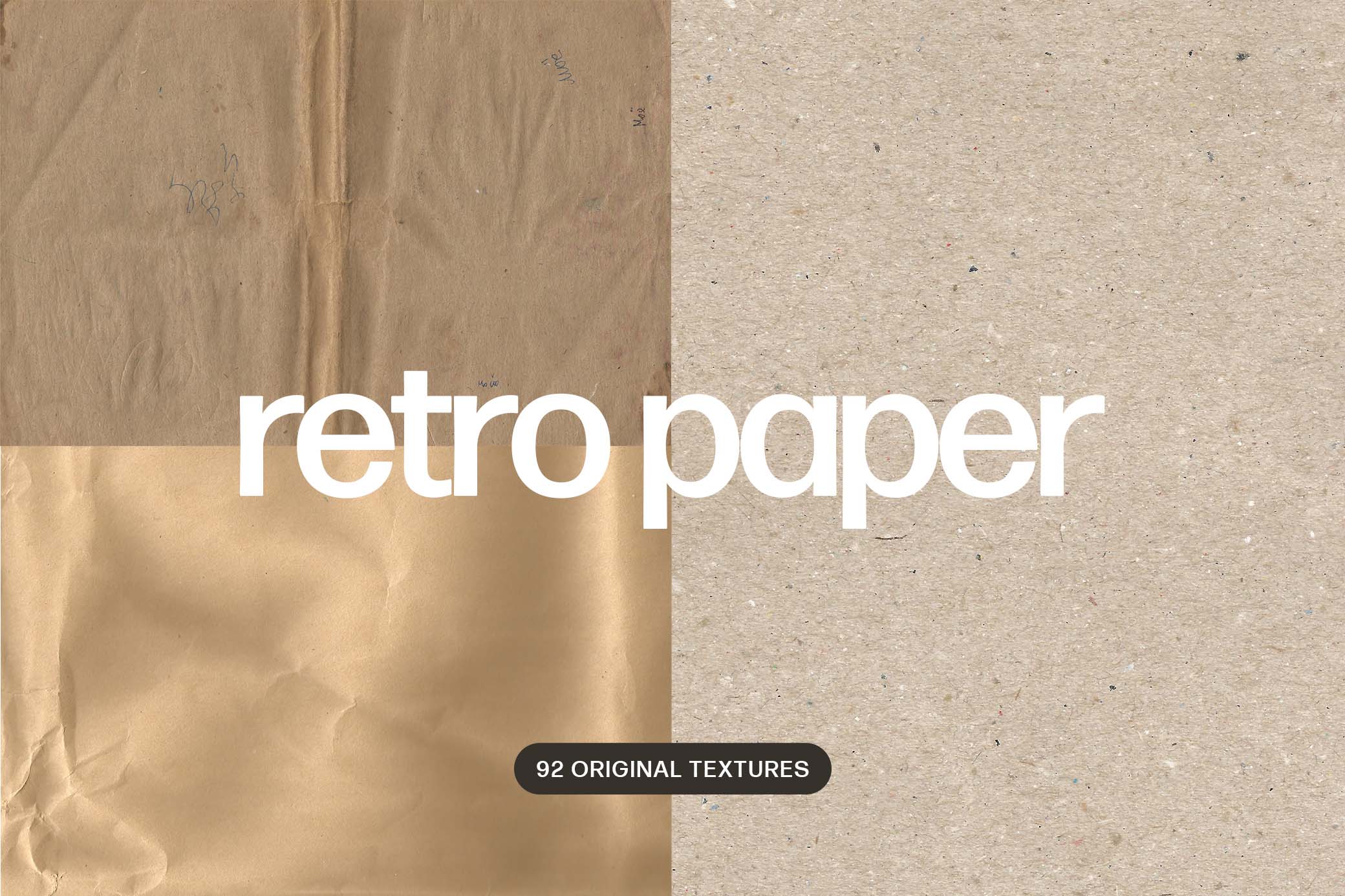 92 Retro Paper Textures