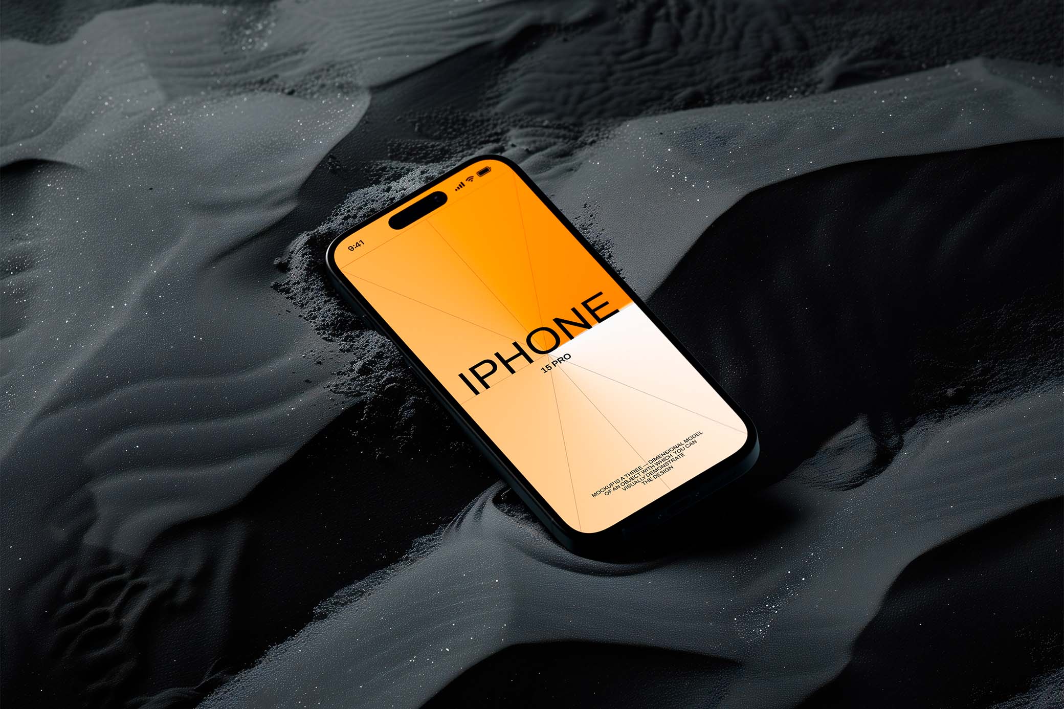BLACKED: iPhone 15 Pro Mockup Vol.2