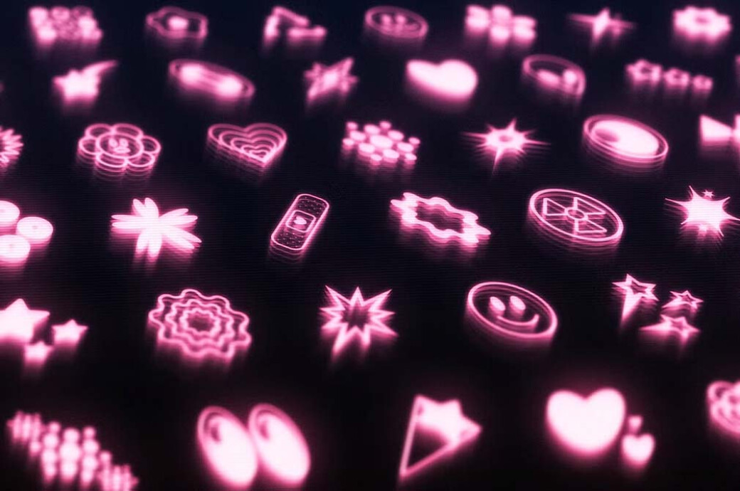 Y2K Metamodern Shapes