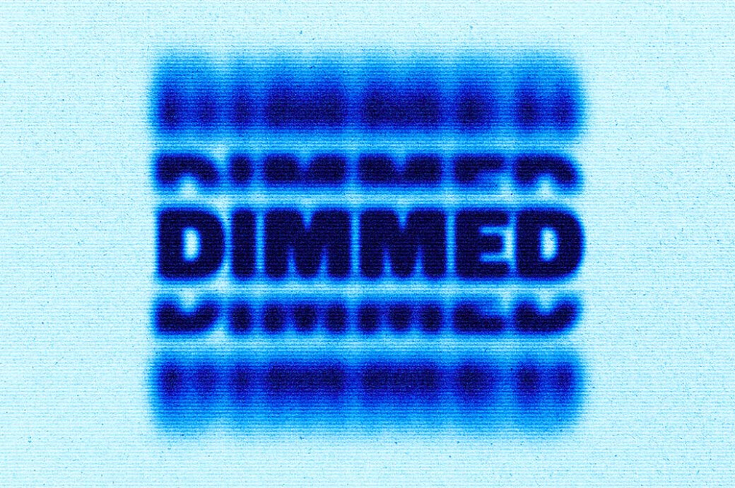 Bad Print Scanner Text Effect