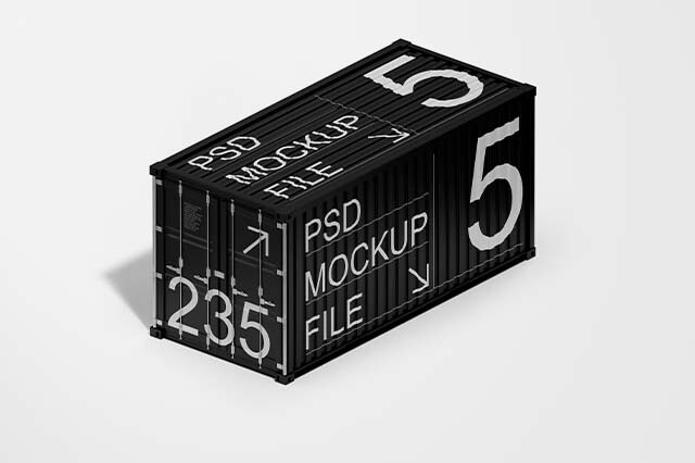 Cargo Container Mockup Vol.3