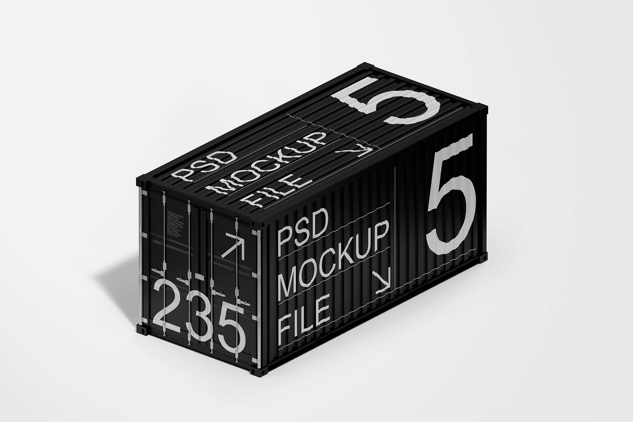 Cargo Container Mockup Vol.3