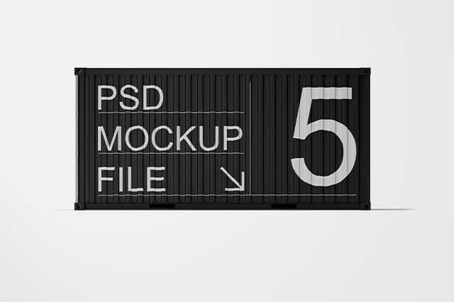 Cargo Container Mockup Vol.1
