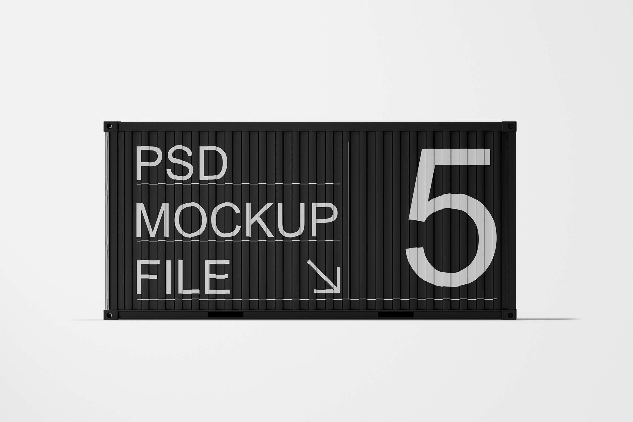 Cargo Container Mockup Vol.1