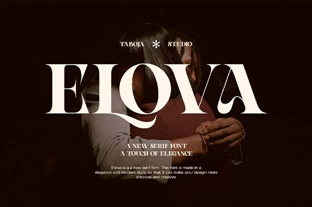 Elova | Elegant Serif Font