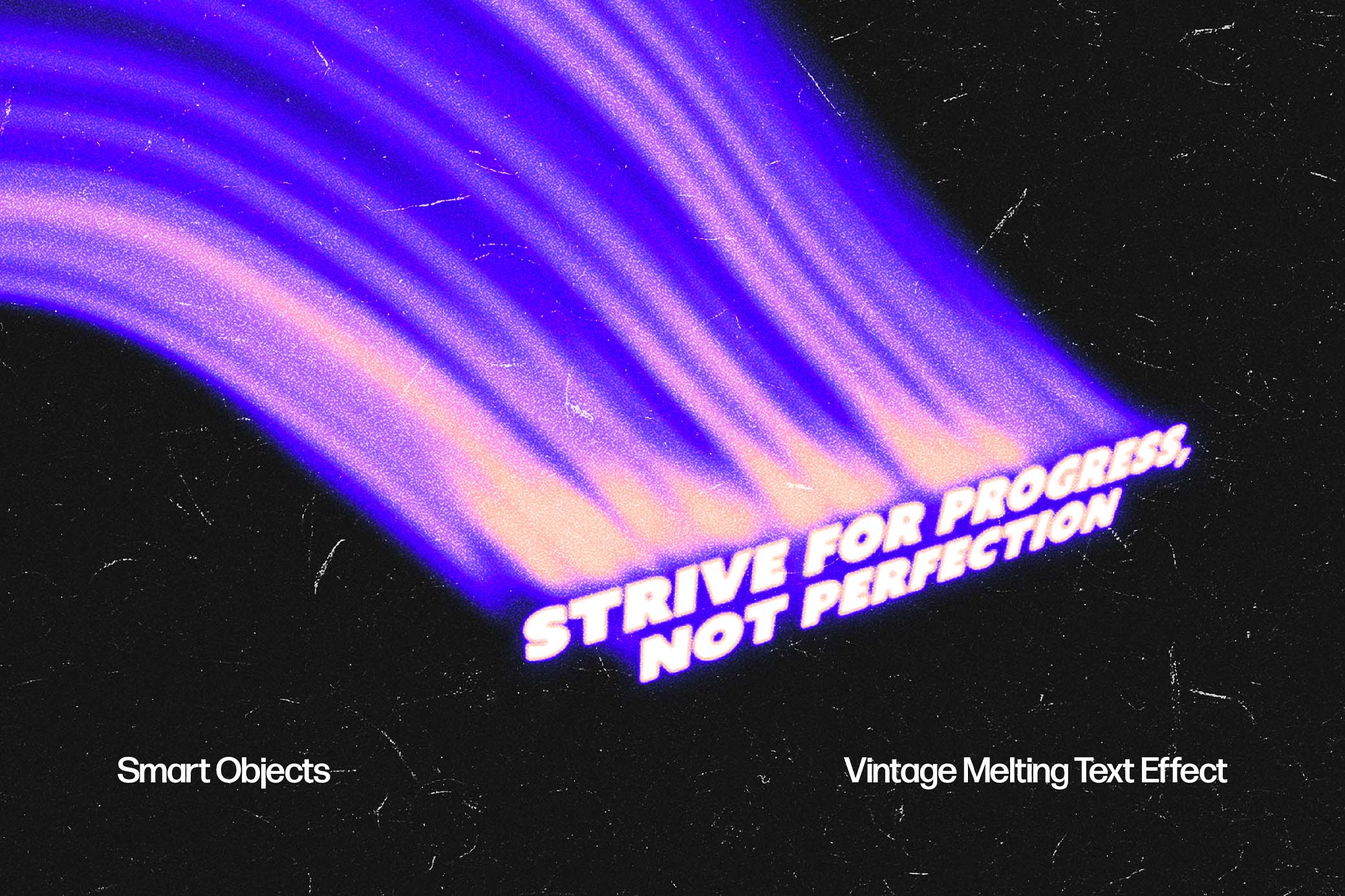 Liquid Melting Text Effect