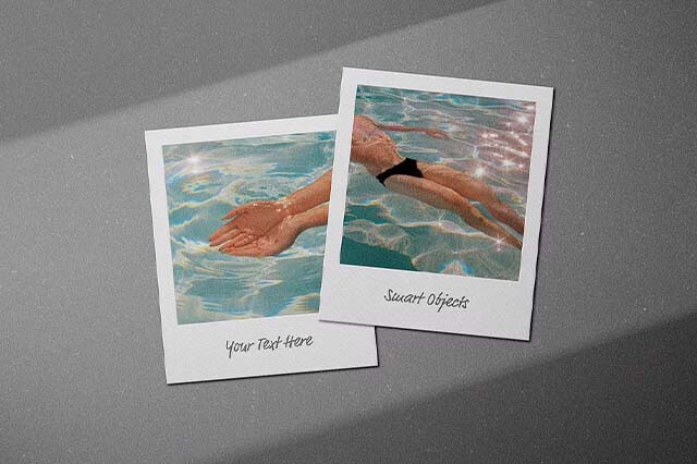 Polaroid Frame Mockup Vol.3