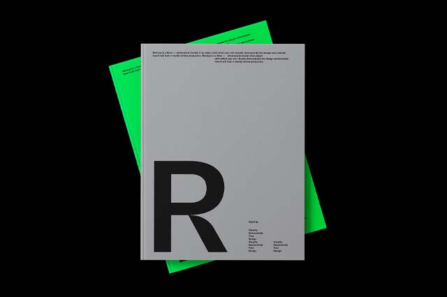 Hardcover Books Mockup