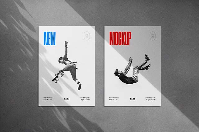 Shadow Overlay Stationery Mockups Vol. 1