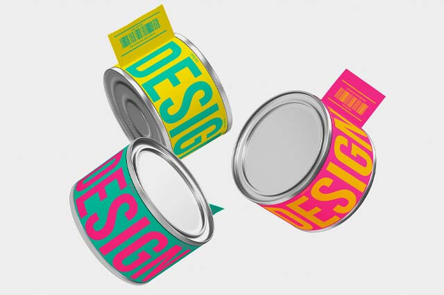 Paint Can Mockup Vol.2