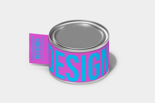 Paint Can Mockup Vol.1