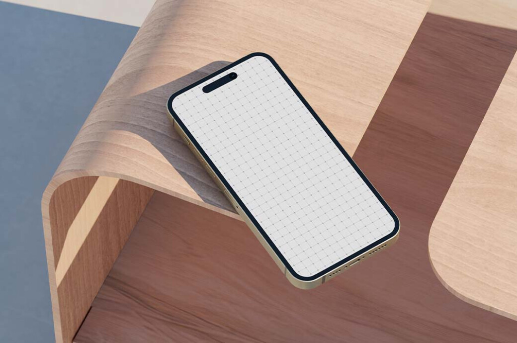 iPhone 15 Pro Screen Mockup