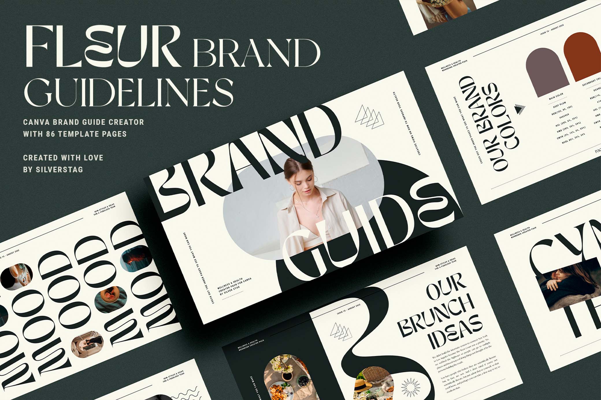 Fleur CANVA Brand Guidelines Creator