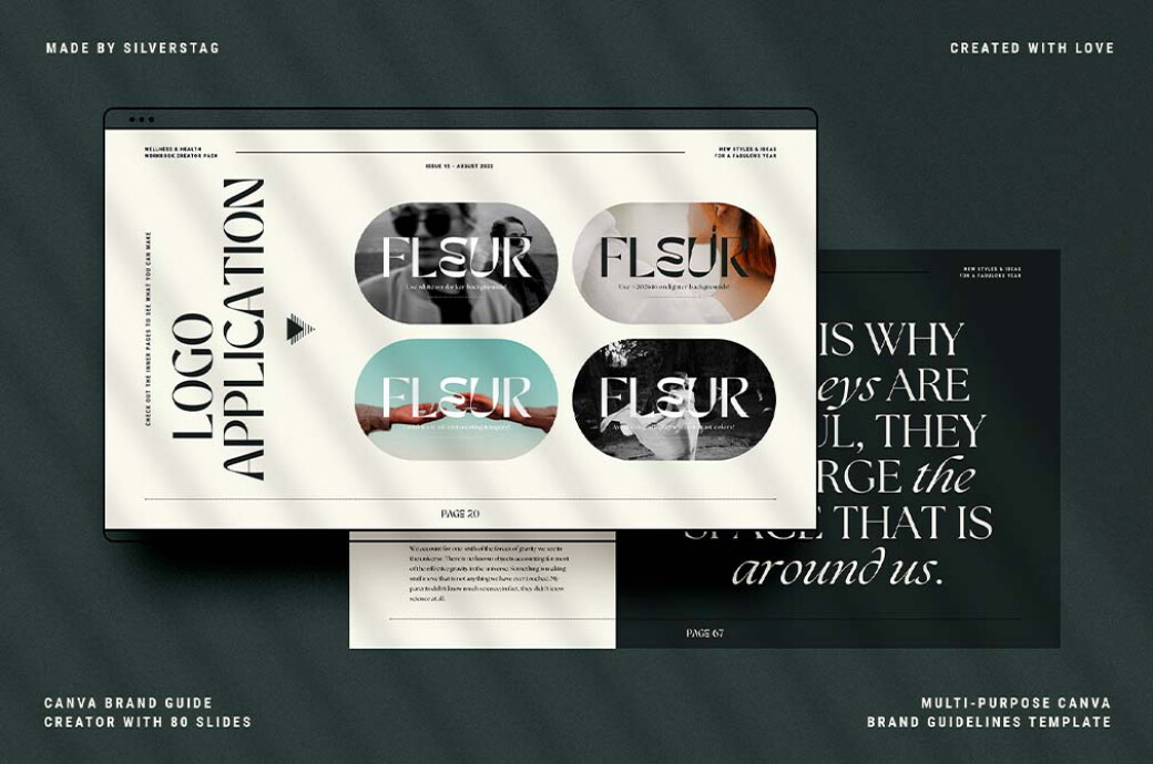 Fleur CANVA Brand Guidelines Creator