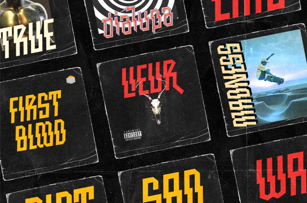 Iron Thunder Display Font