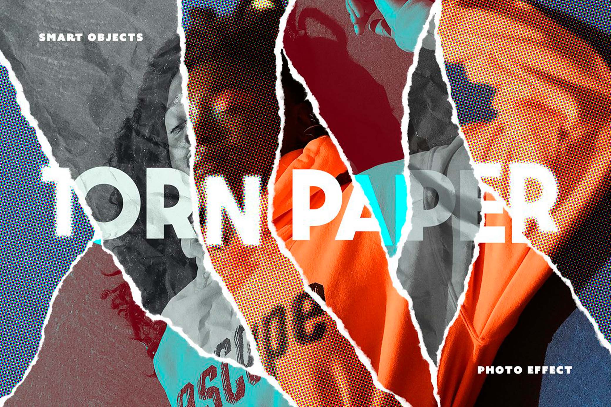 Torn & Ripped Paper Photo Effect Vol.2