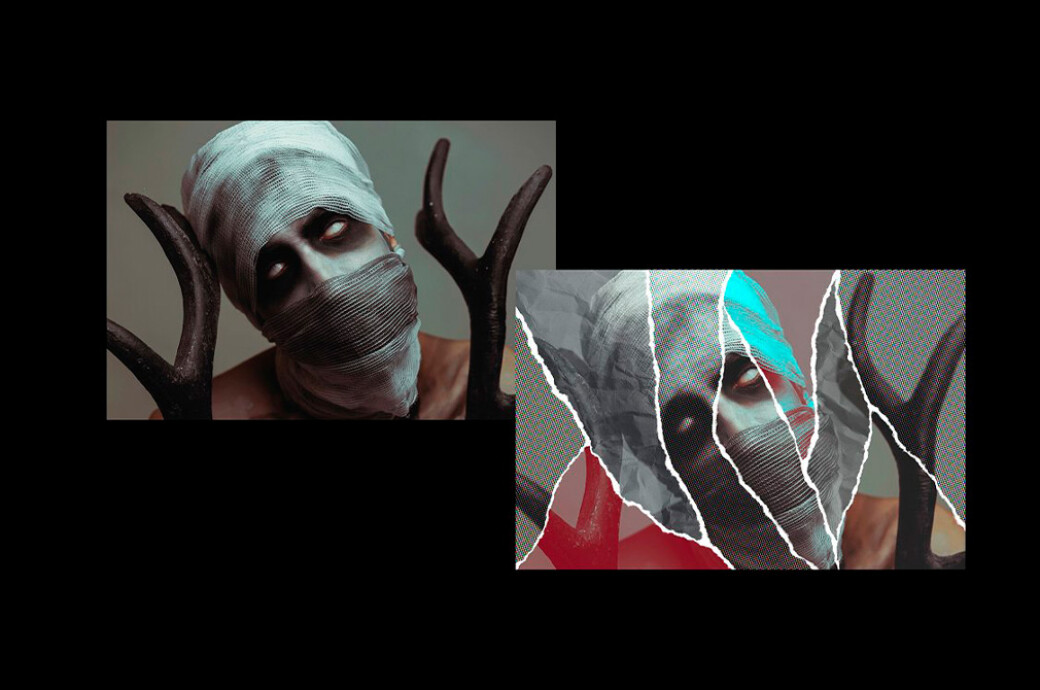 Torn & Ripped Paper Photo Effect Vol.2