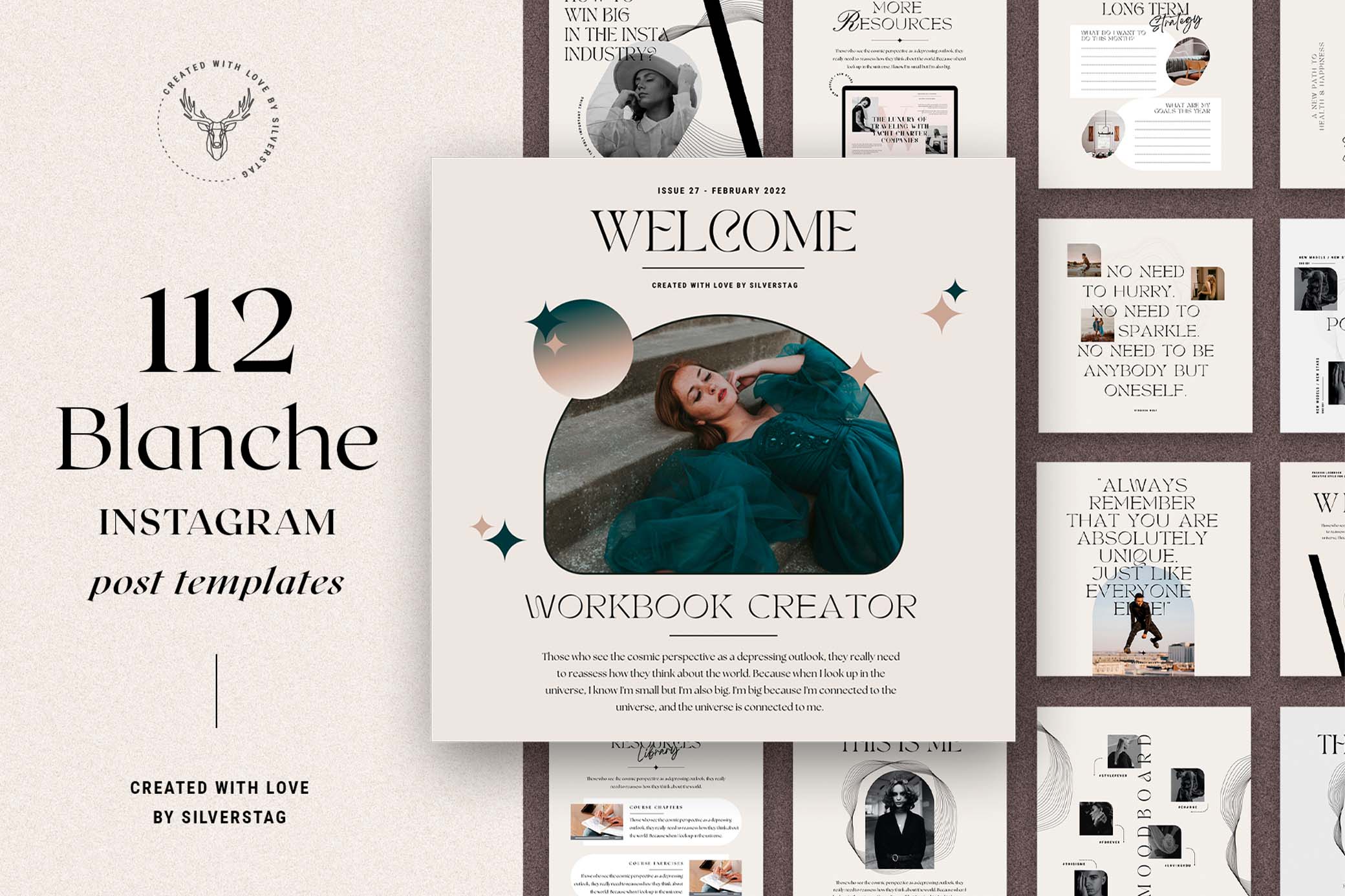 Blanche — Chic Canva Instagram Posts