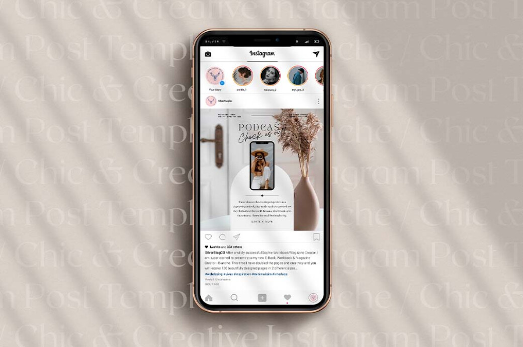 Blanche — Chic Canva Instagram Posts