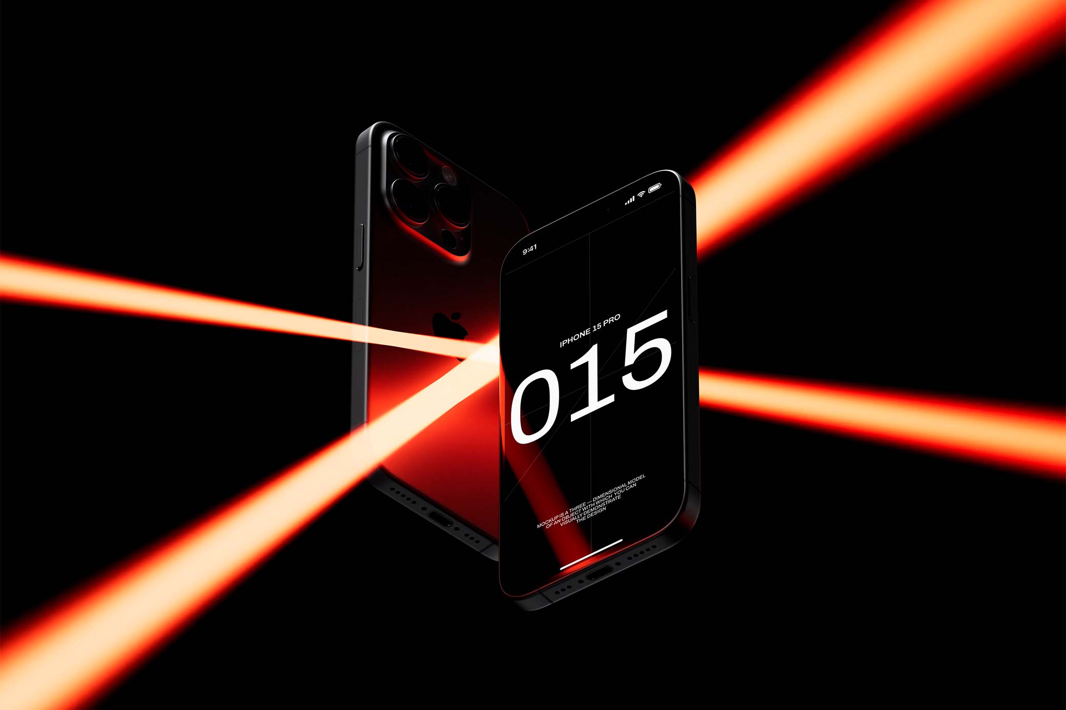 iPhone 15 Pro Mockup