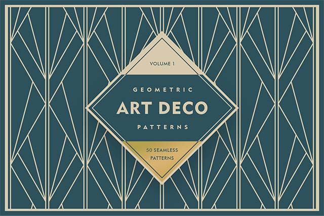 【中古】 geometric-art-deco-patterns-by アート・デザイン・音楽