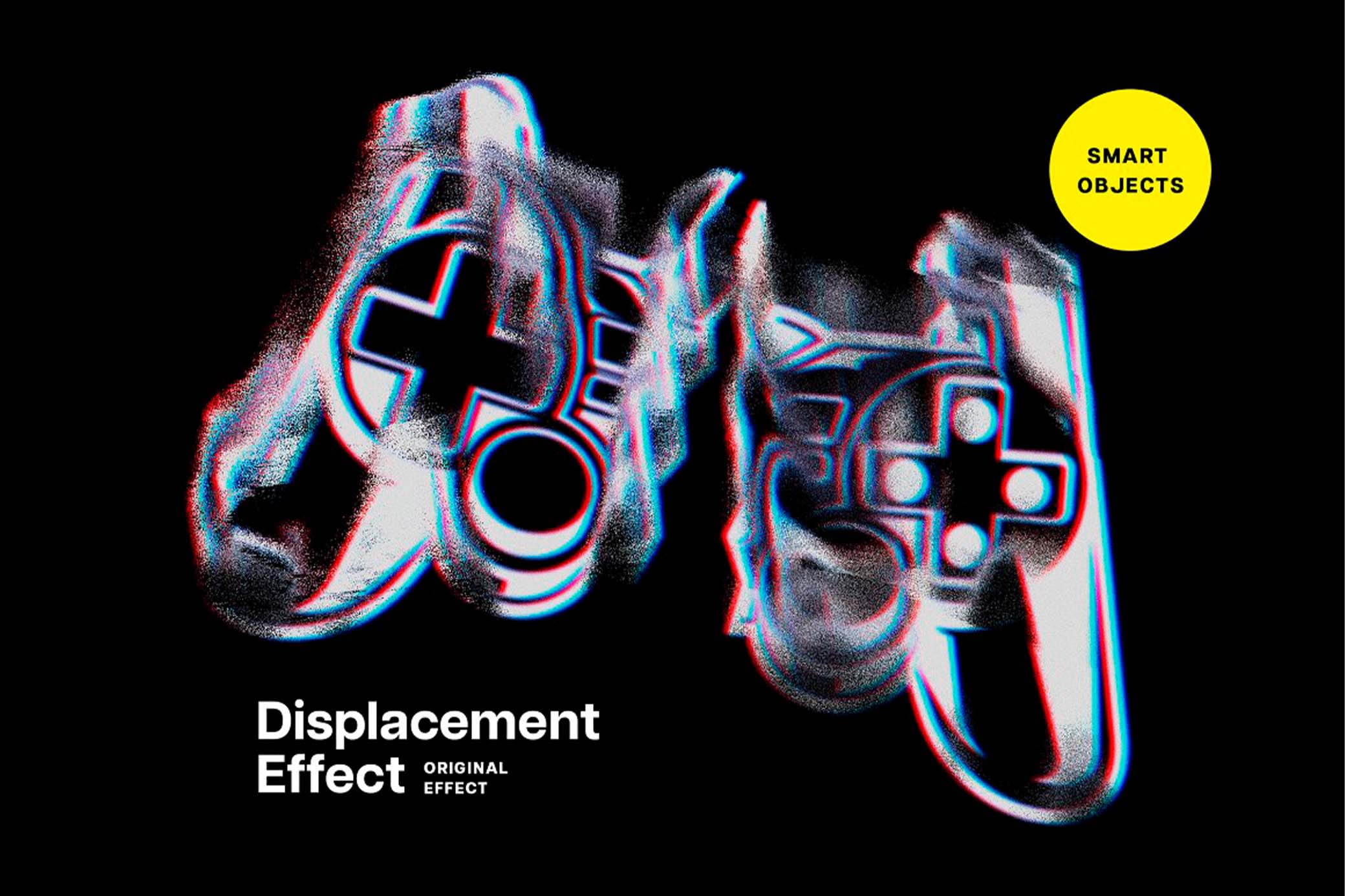 Distortion Mash Text & Logo Effect