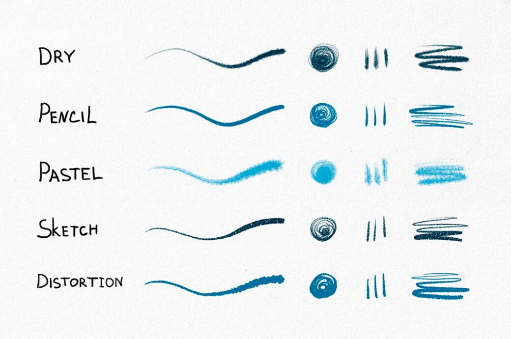 Hand-Drawn Procreate Brushes