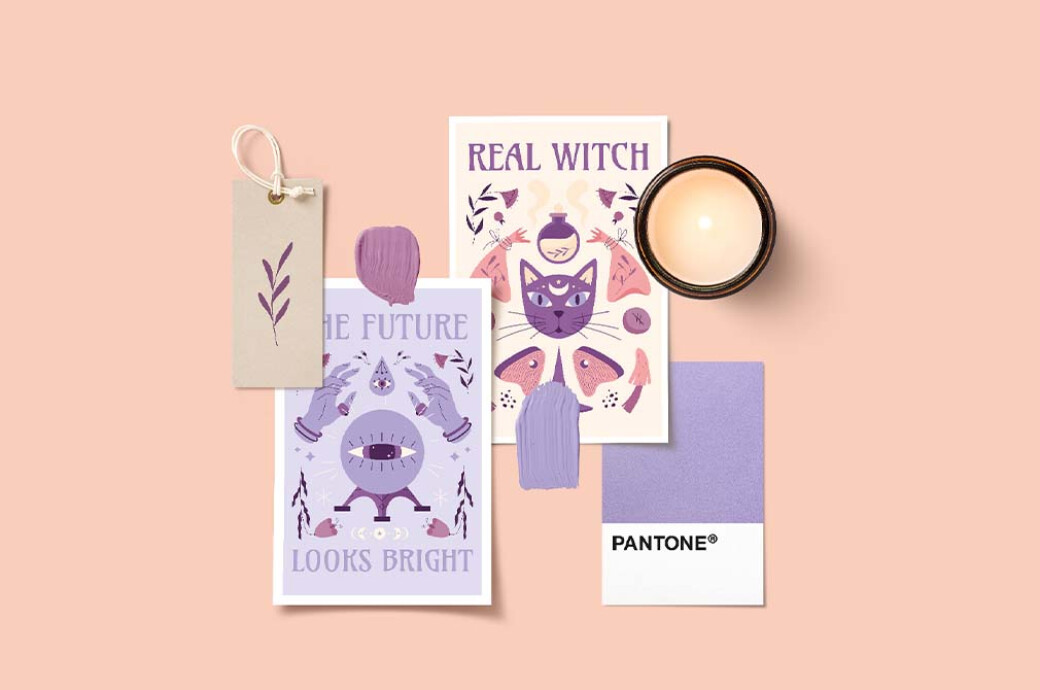 Witchcraft: Clipart & Patterns