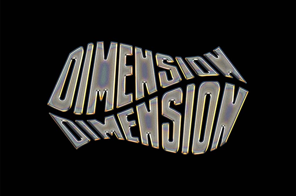 Glossy Chrome Logo Mockup