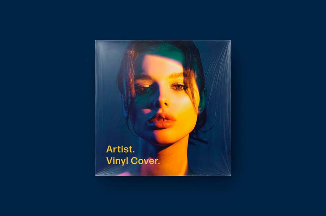 Transparent Plastic Sleeves Mockup