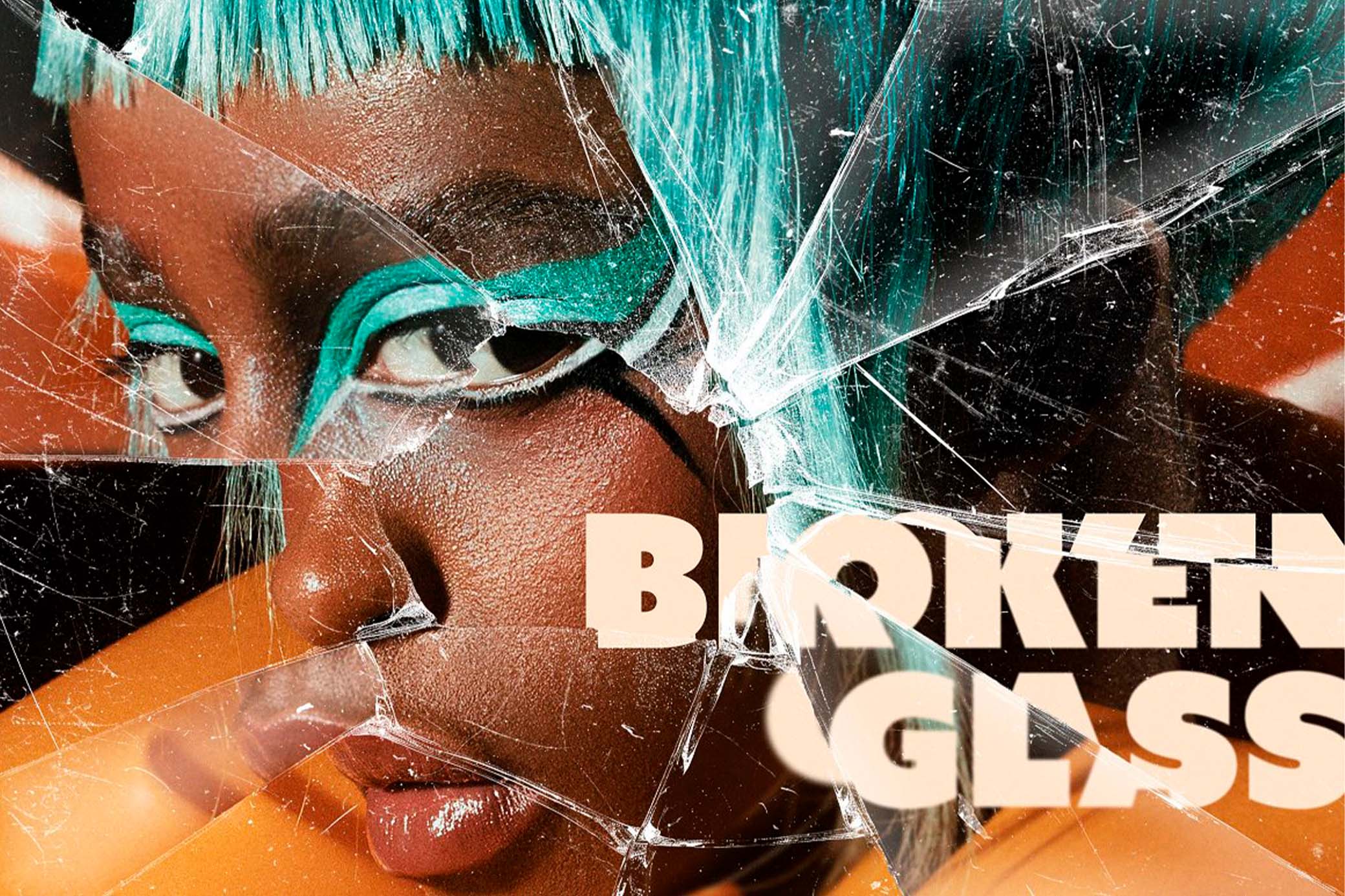 Broken Glass Photo Effect Vol.1