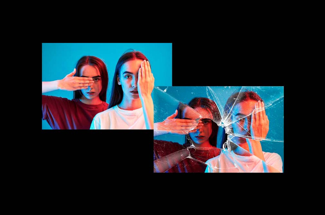 Broken Glass Photo Effect Vol.1