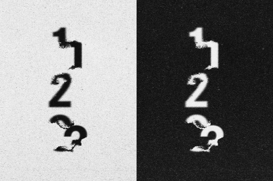 Textured Displace Text Effect