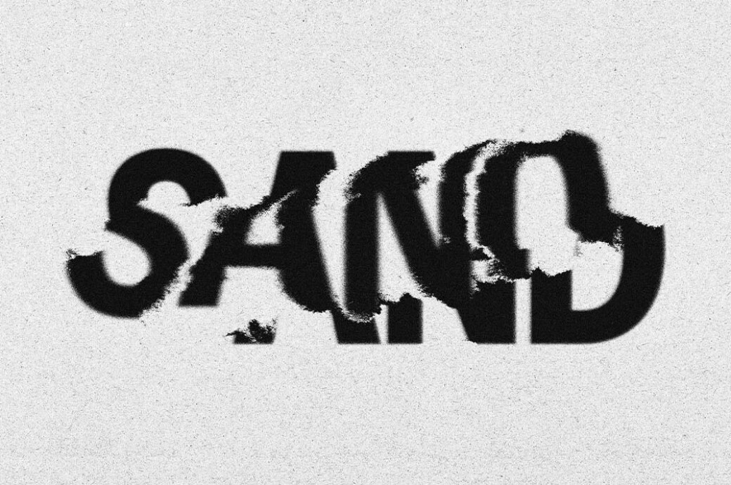 Textured Displace Text Effect