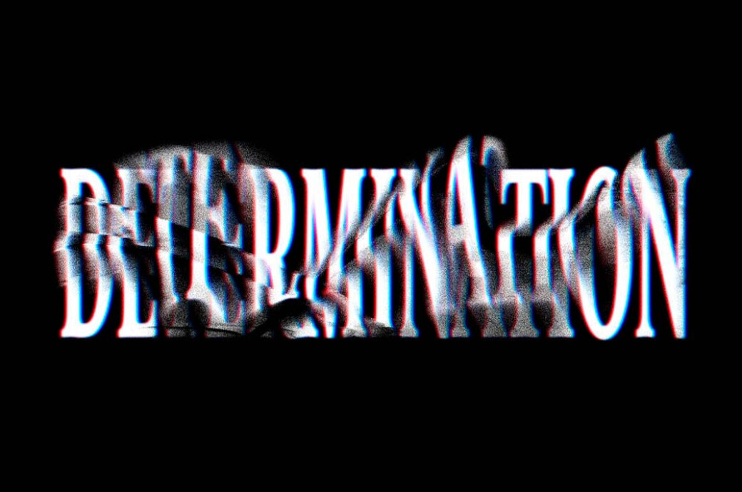 Distorted Glitch Text Effect