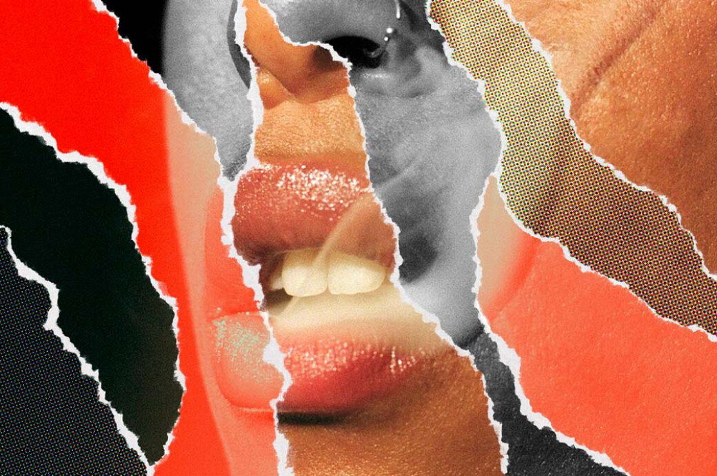 Pop Art Torn Paper Effect