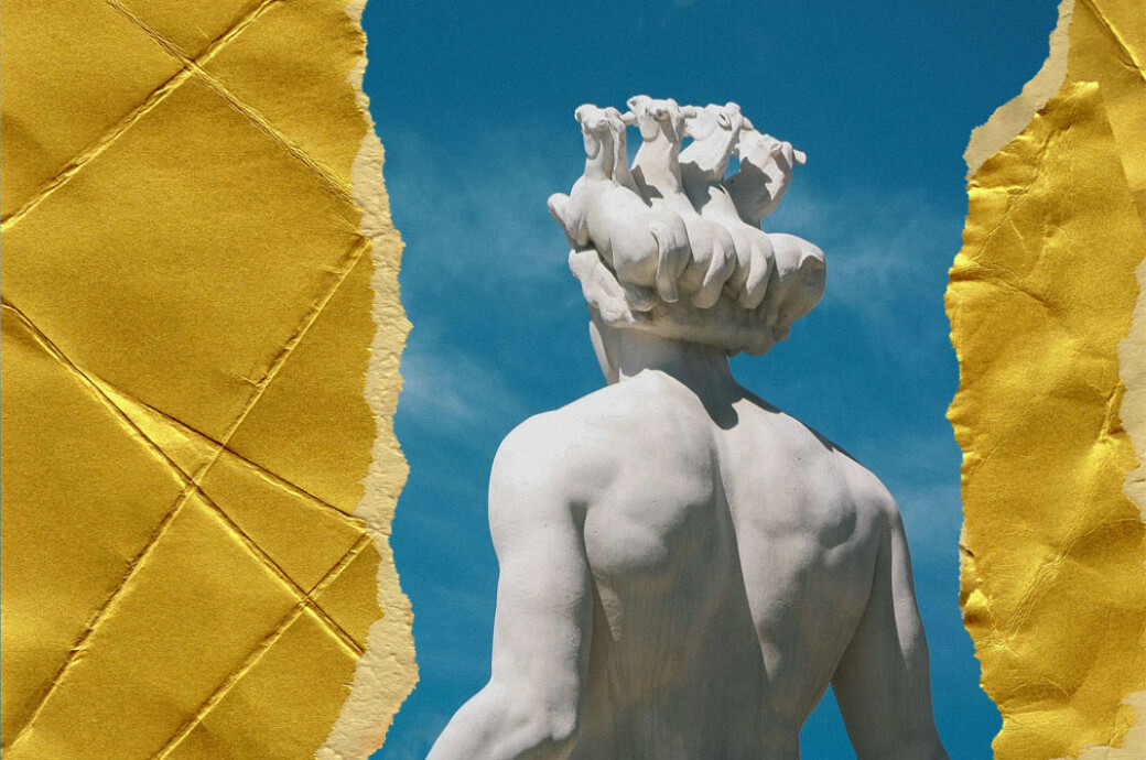 Gold Paper Textures: Elements