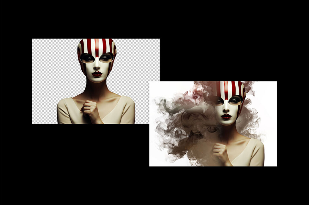 Smoke Dispersion Photo Effect