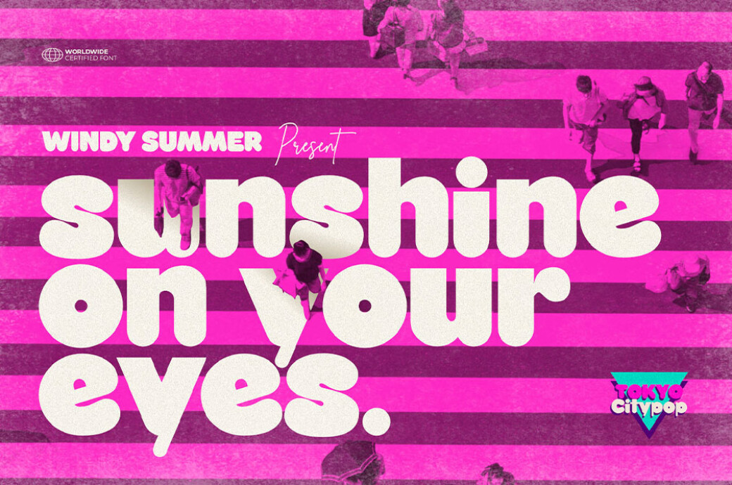 Tokyo City Pop — Retro Font