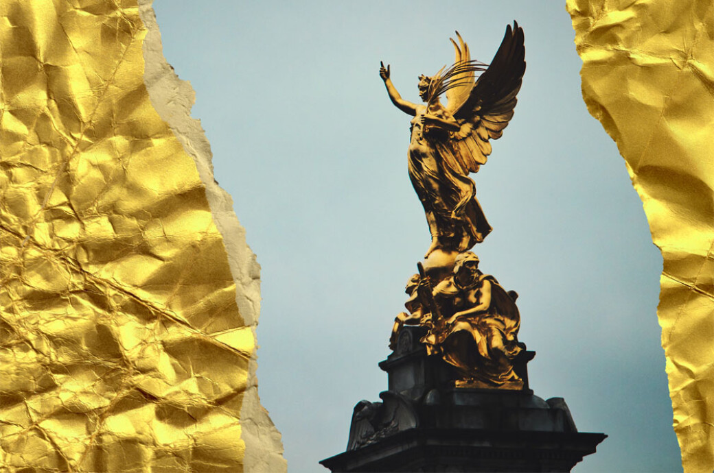 Gold Paper Textures: Sheets