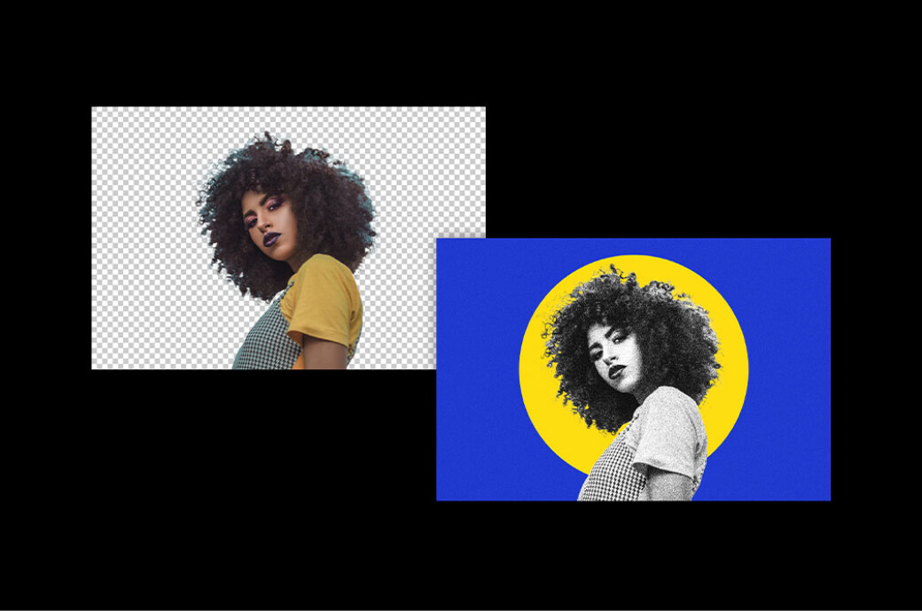 Grain Risograph Photo Effect for Posters