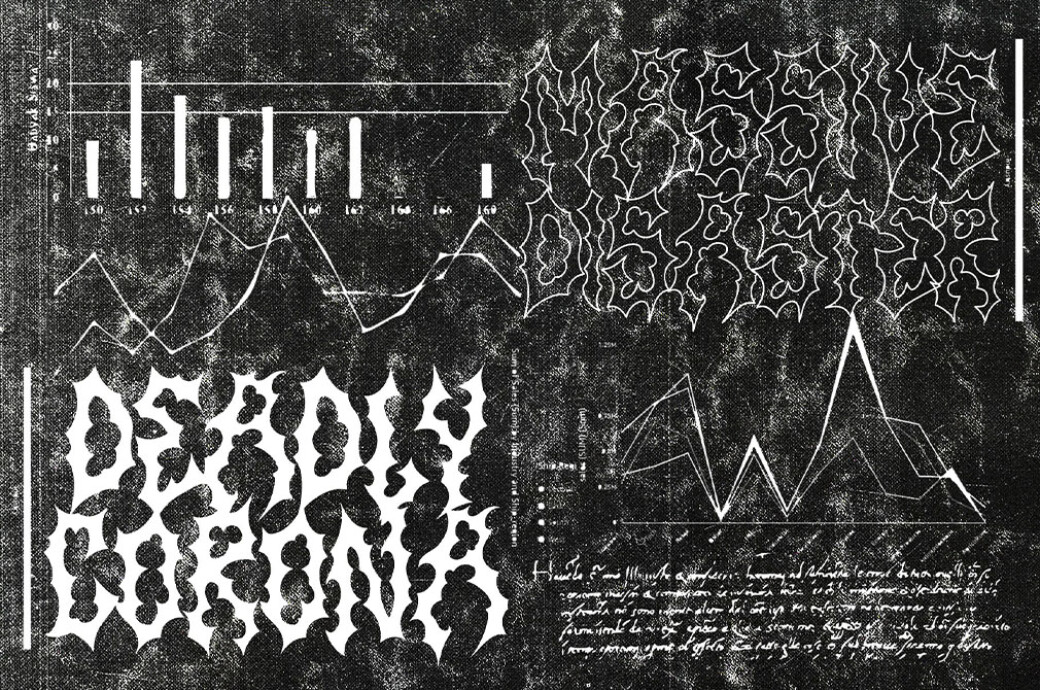 ANGER RAVEN – Death Metal Font