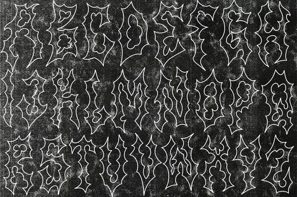 ANGER RAVEN – Death Metal Font