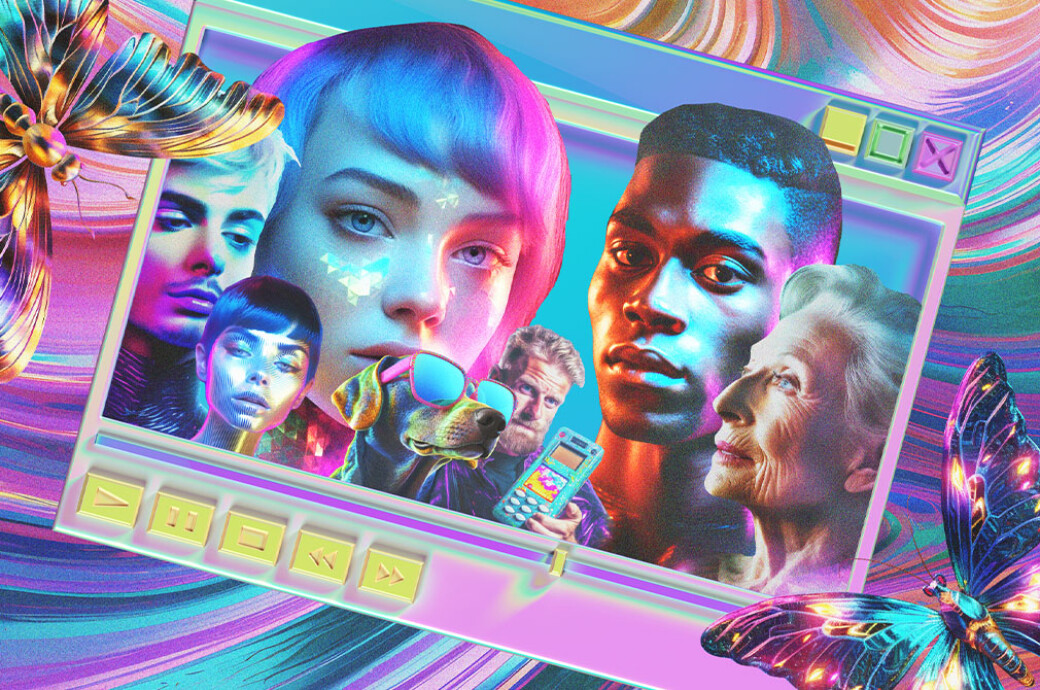 Imaginary Y2K World — Collage Kit