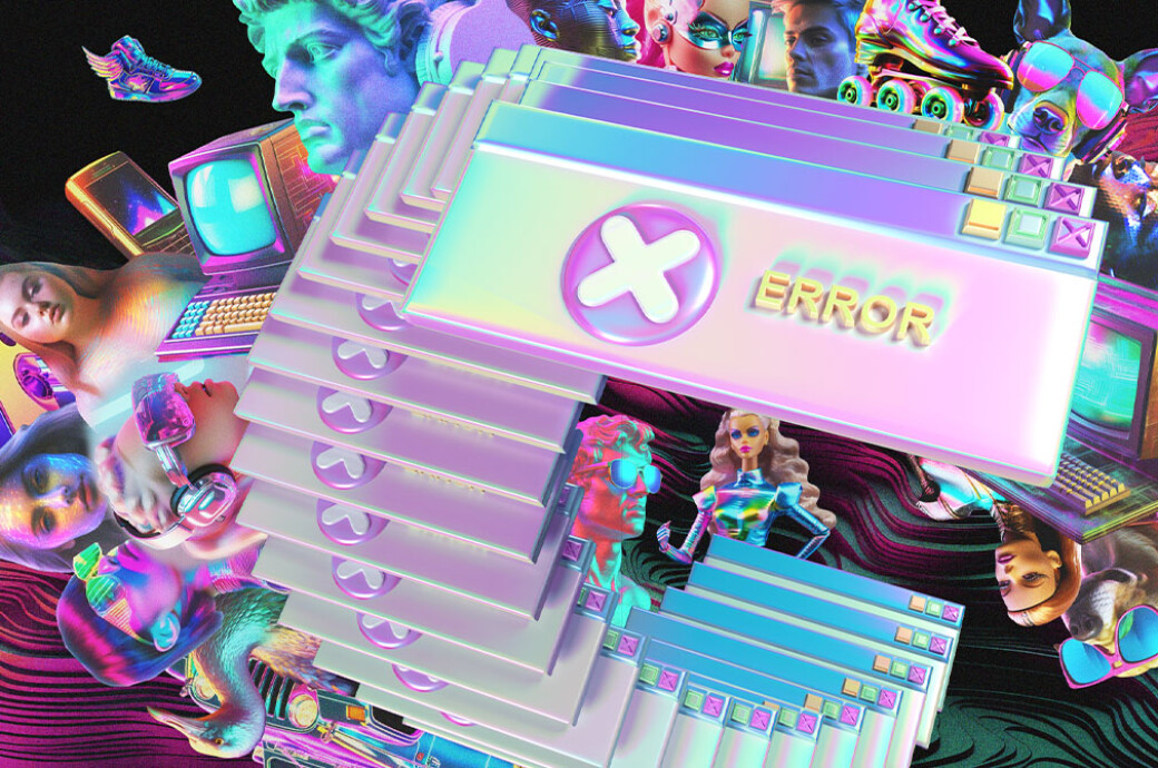 Imaginary Y2K World — Collage Kit