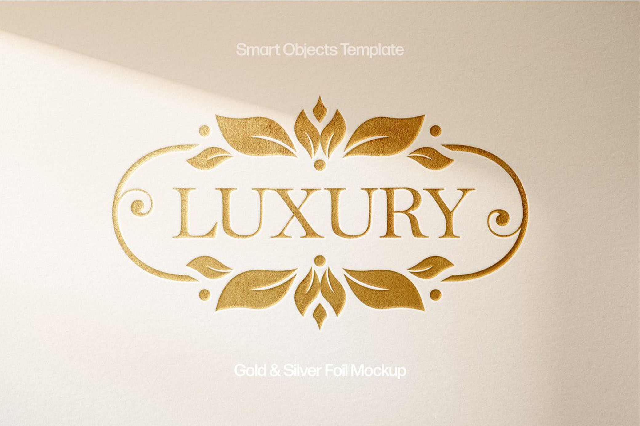 Deluxe Gold & Silver Foil Mockups