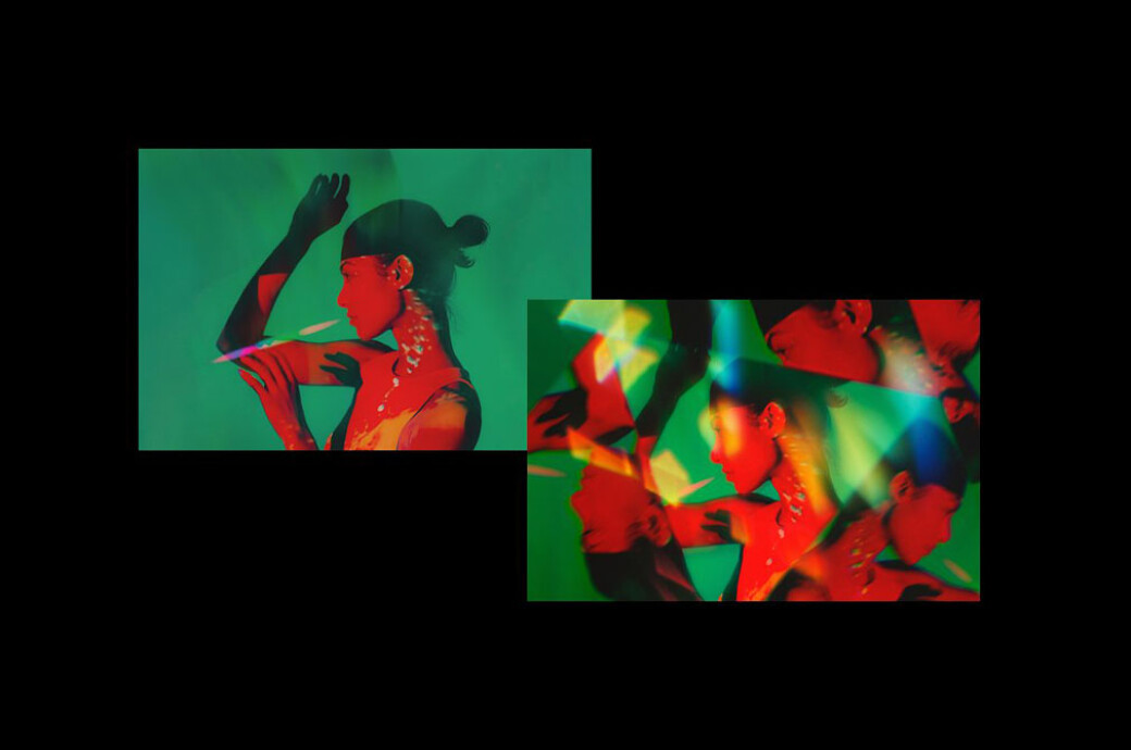 Rainbow Prism Lens Photo Effect