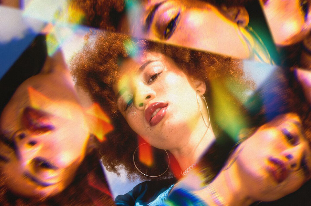 Rainbow Prism Lens Photo Effect